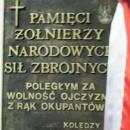 Pińczów church memorial plaque - 01.