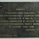 Pińczów church memorial plaque - 02.